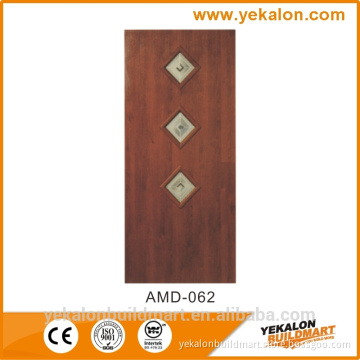 Yekalon AMD-062 melamine finish Armored fashion design security door steel door